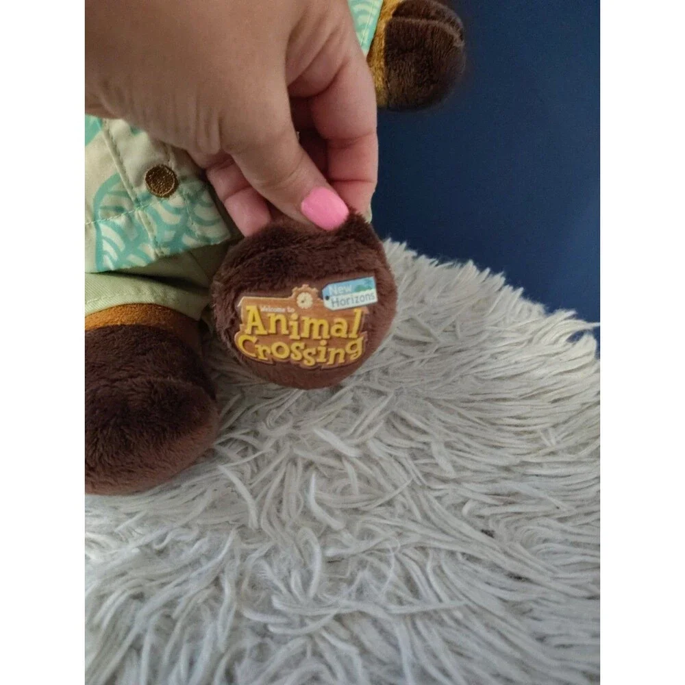 Animal Crossing New Horizons Build A Bear Tom Nook Outfit Plush 17